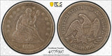 1859 Liberty Seated Quarter Dollar PCGS VF-30