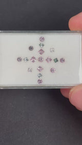 2.03ctw Spinel Lot, 17 stones, 2.5 - 3.2 mm · GEM-5681