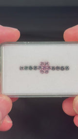 1.89ctw Spinel Lot from Burma, 15 stones, 3 mm