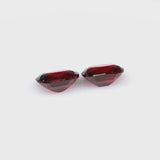 2.37ctw Burma red spinel pair, cushion cut, VS (video)