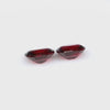 2.37ctw Burma red spinel pair, cushion cut, VS (video)
