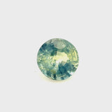 1.37ct No Heat Malawi Bicolor Sapphire Round, 6.2 x 6.2 x 4.4mm · GEM-0048