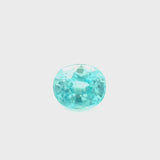 2.40ct Cambodian Blue Zircon, Heated, Oval · GEM-5938