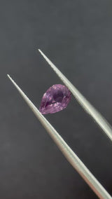 1.03ct Purple Mahenge Spinel, Pear, 7.5x5 mm, VS
