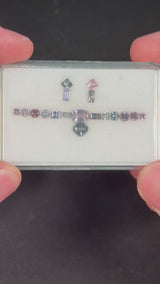 3.15ctw Spinel Lot from Burma, 18 stones, 2.5x2.5 - 6x4.5 mm