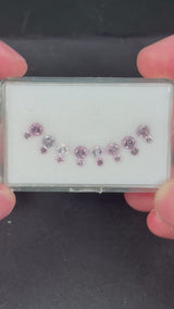 3.17ctw Spinel Lot from Burma, 16 stones, 2.5 - 4.5 mm