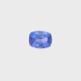 0.82ct Heated Tanzanite Cushion, 7.0 x 5.2 x 3.11mm · GEM-5990