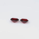 1.39ctw Burma red spinel pair, cushion cut, VVS (video)