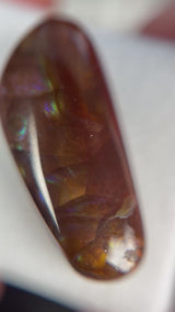 12.30ct Deer Creek & Oatman AZ Fire Agate  · GEM-5862