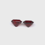 2.44ctw Burma red spinel pair, cushion cut, VS, 6.5x5.5 mm (video)