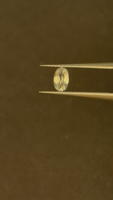 0.37ct Green Alexandrite Oval, 5.7x3.5 mm, VS