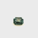 1.03ct No Heat Teal Madagascar Sapphire, Emerald Cut · GEM-5937