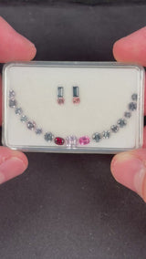 3.81ctw Spinel Lot from Burma, 21 stones, 3x3 - 5x4.5 mm