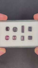 7.42ctw Spinel Lot from Burma, 8 stones, 5x5 - 9x3.5 mm, from Myanmar (Burma) · GEM-5562