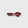 2.2ctw Burma red spinel pair, cushion cut, VS (video)