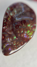 6.34ct Deer Creek Fire Agate  · GEM-5855