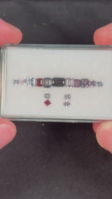 4.34ctw Spinel Lot from Burma, 15 stones, 3x3 - 7.5x4.5 mm