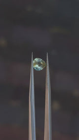 1.03ct Heated Bicolor Teal Sapphire from Ceylon