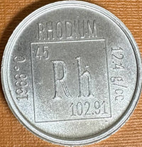 Rhodium Coin 5.3 Grams · BUL-0044