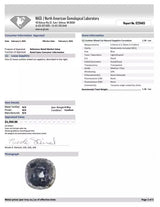 1.29ct Certified Teal Tonga Sapphire Cushion · GEM-0009